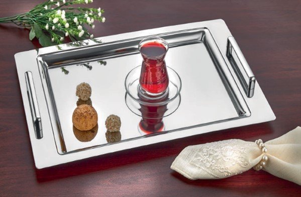 Saray Handled Tea Tray